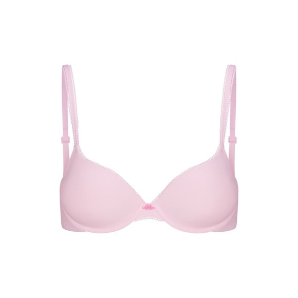 NWT- SKIMS PICOT PUSH-UP BRA- LIMITED EDITION COLOR - Picture 1 of 9